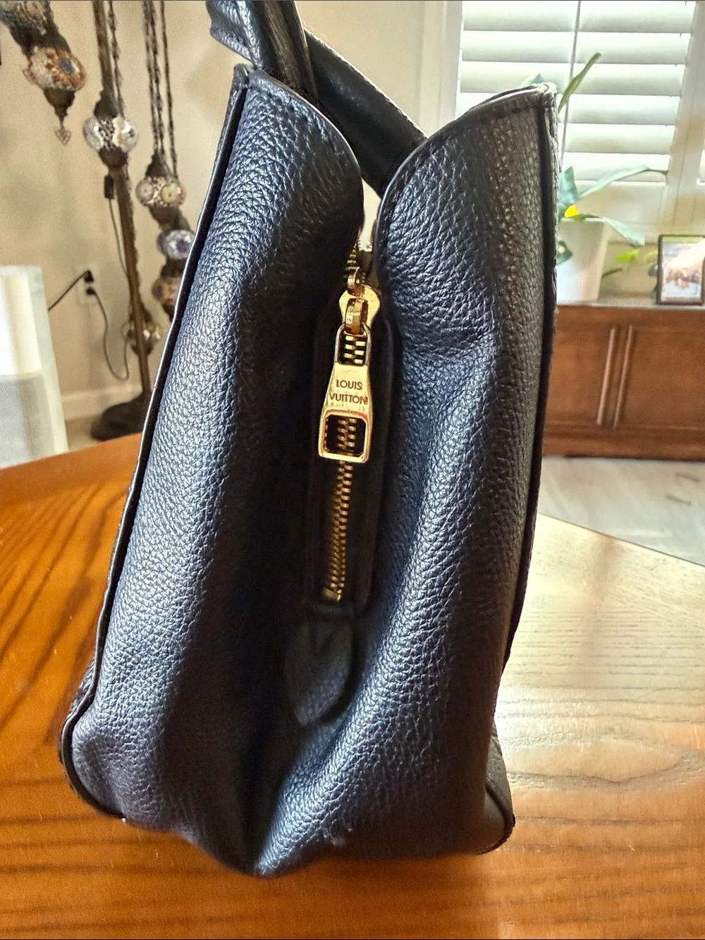 Louis Vuitton Black Montaigne Purse